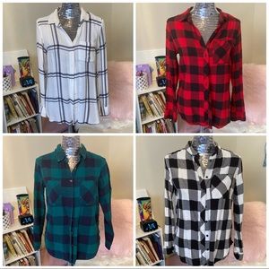 Bundle of 4 Flannels